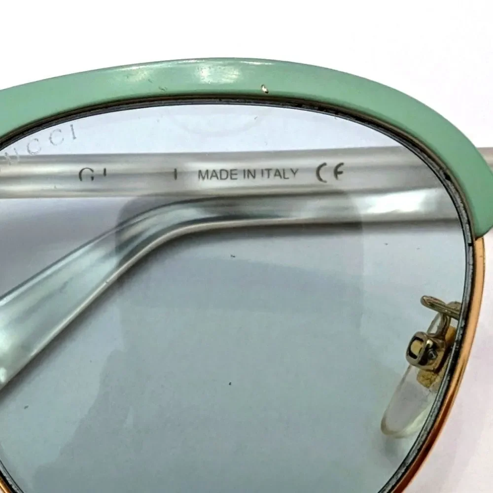 Gucci Green Clubmaster Sunglasses gg0244s